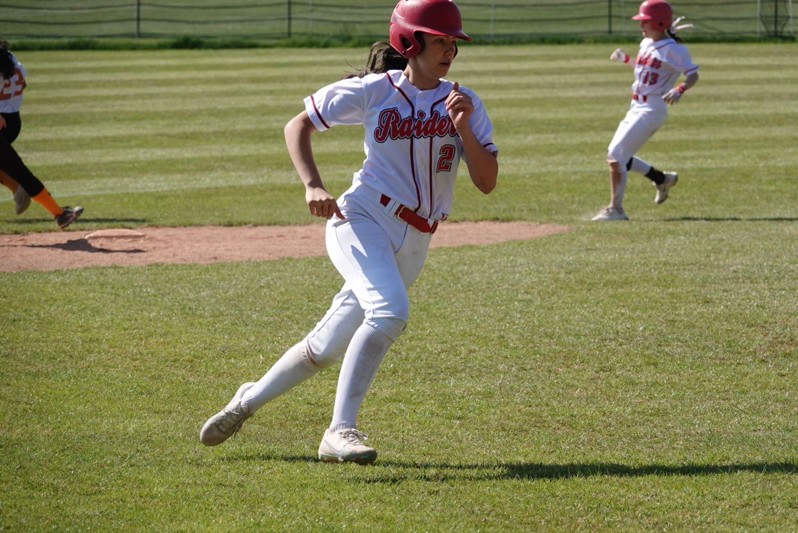 Rounding third