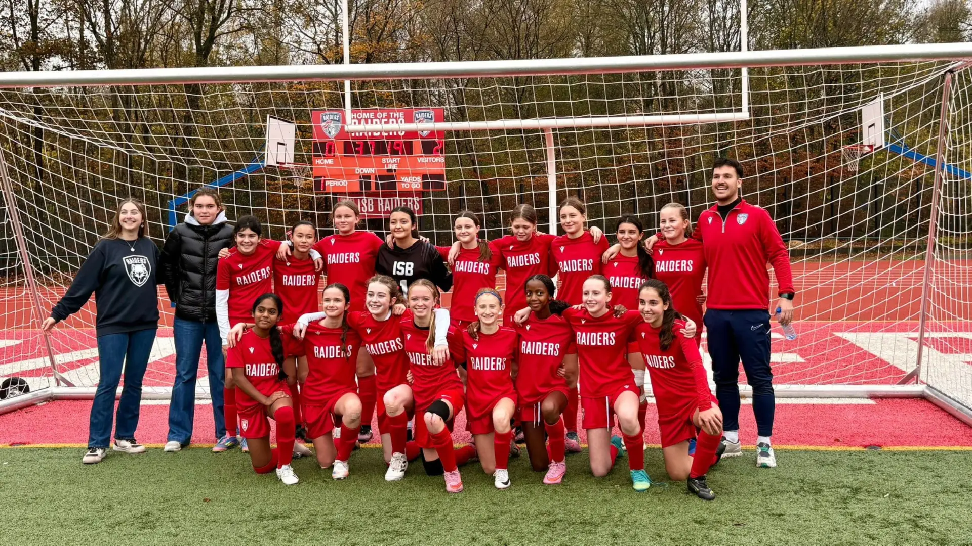 U14 Girls Soccer team