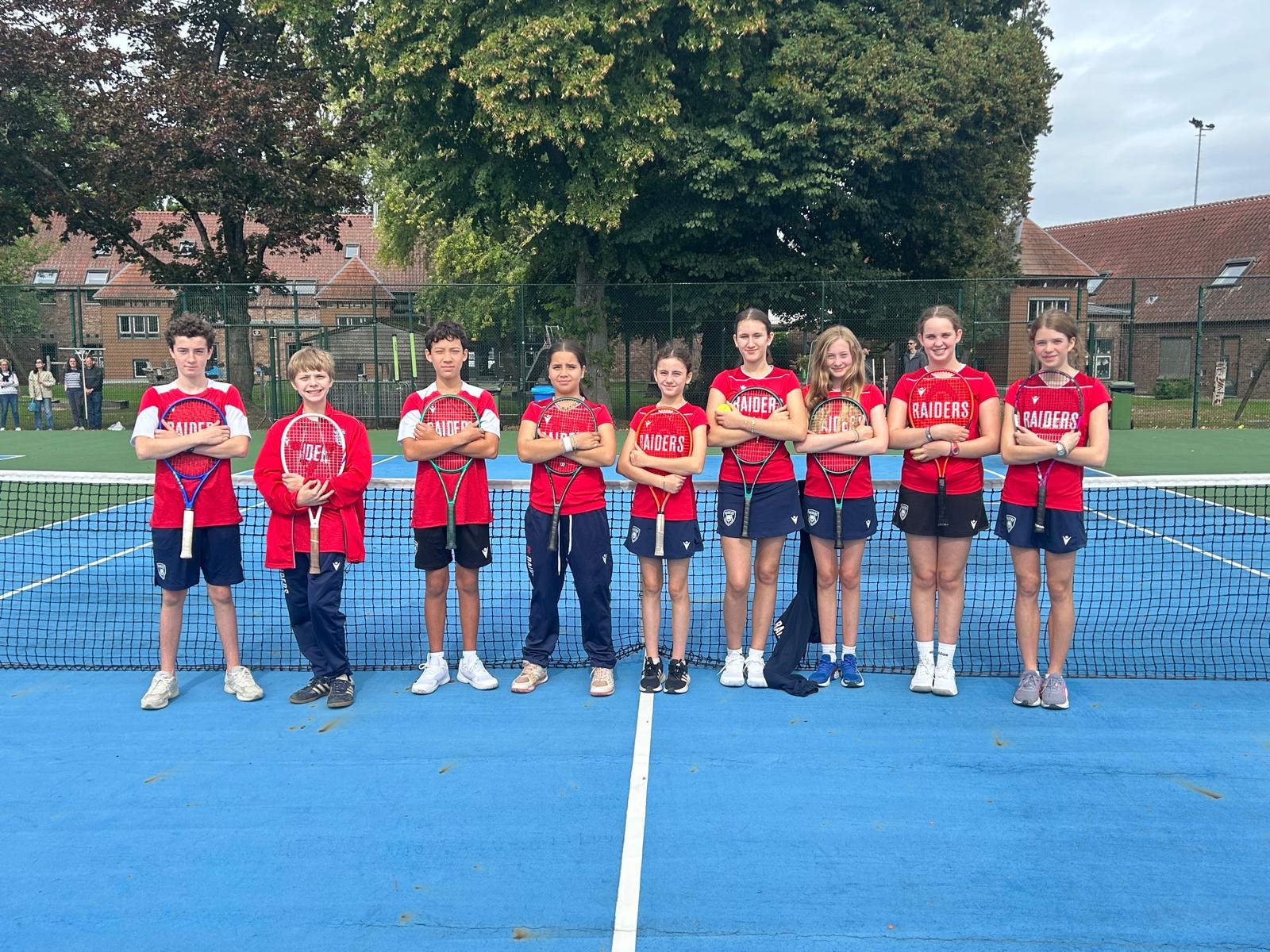 U14 Tennis With a few wins at St. John's over the weekend