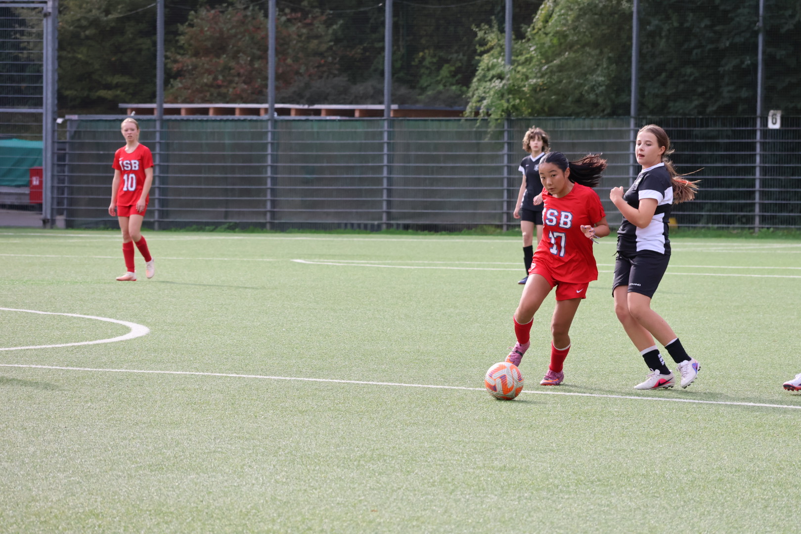 JV Girls Soccer Score 20 and record three clean sheets in Frankfurt