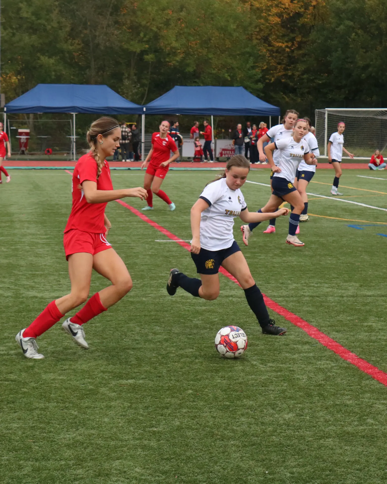 Midfield battle