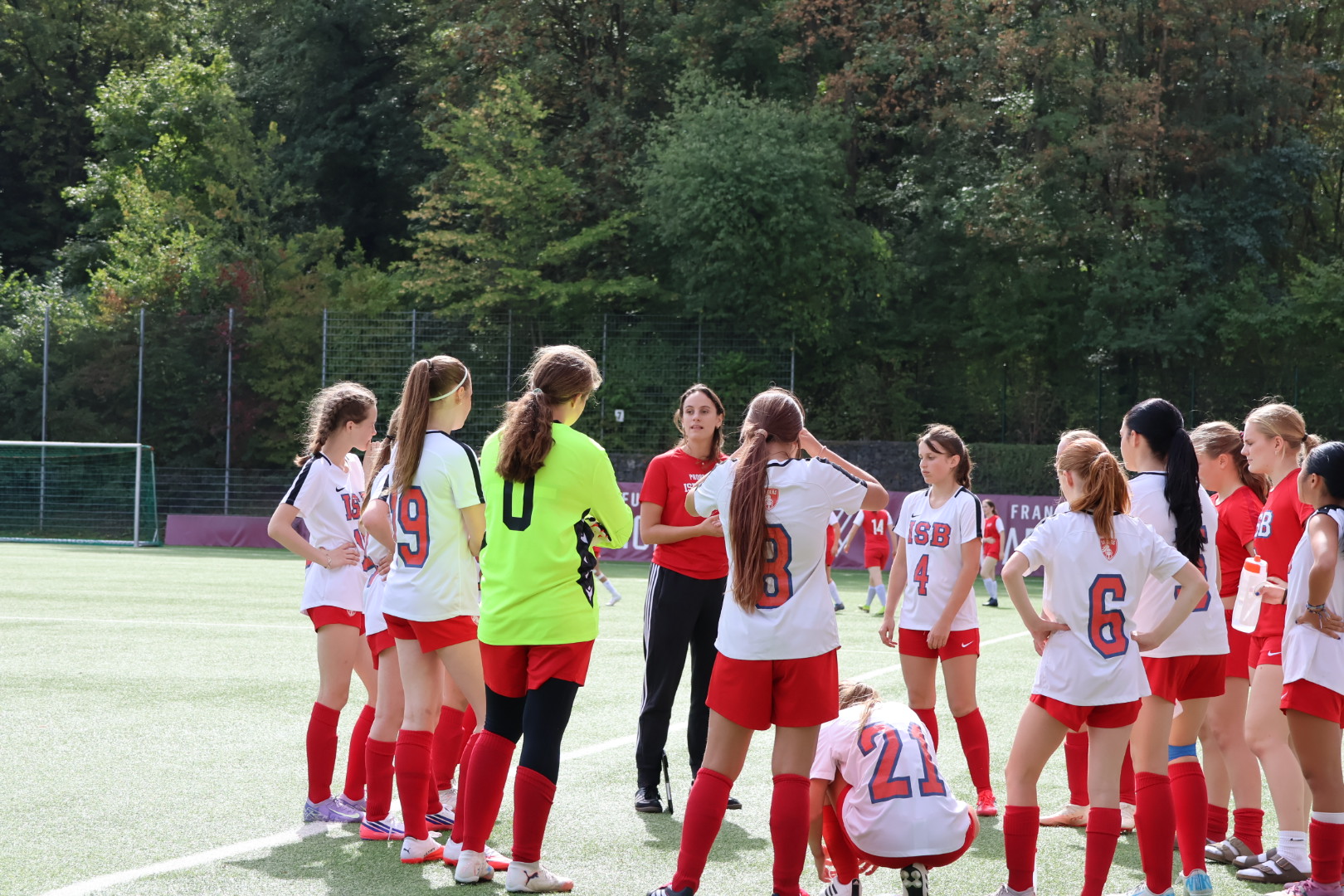 JV Girls Soccer Score 20 and record three clean sheets in Frankfurt