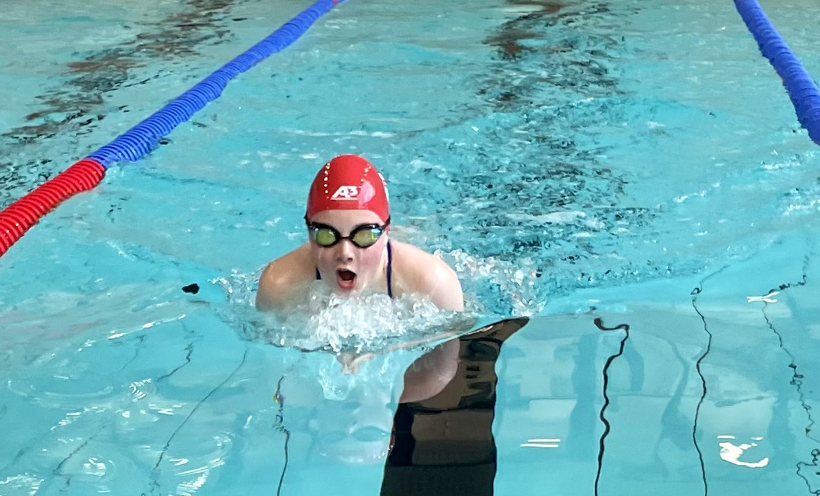 Breathing on the breaststroke