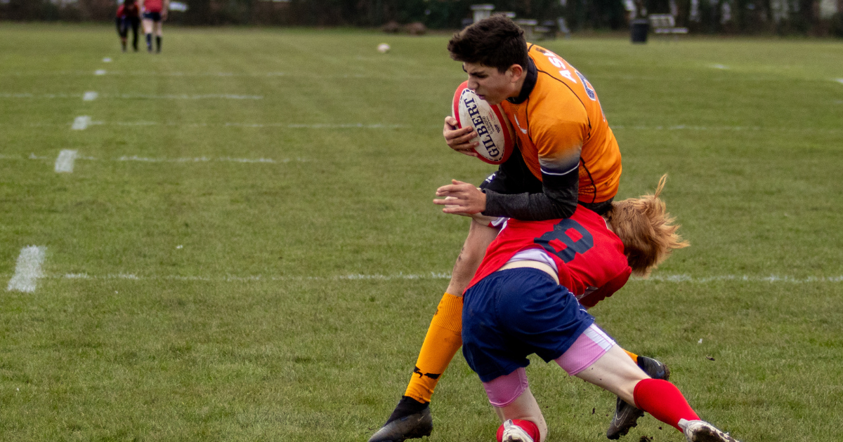 Low tackle in open field