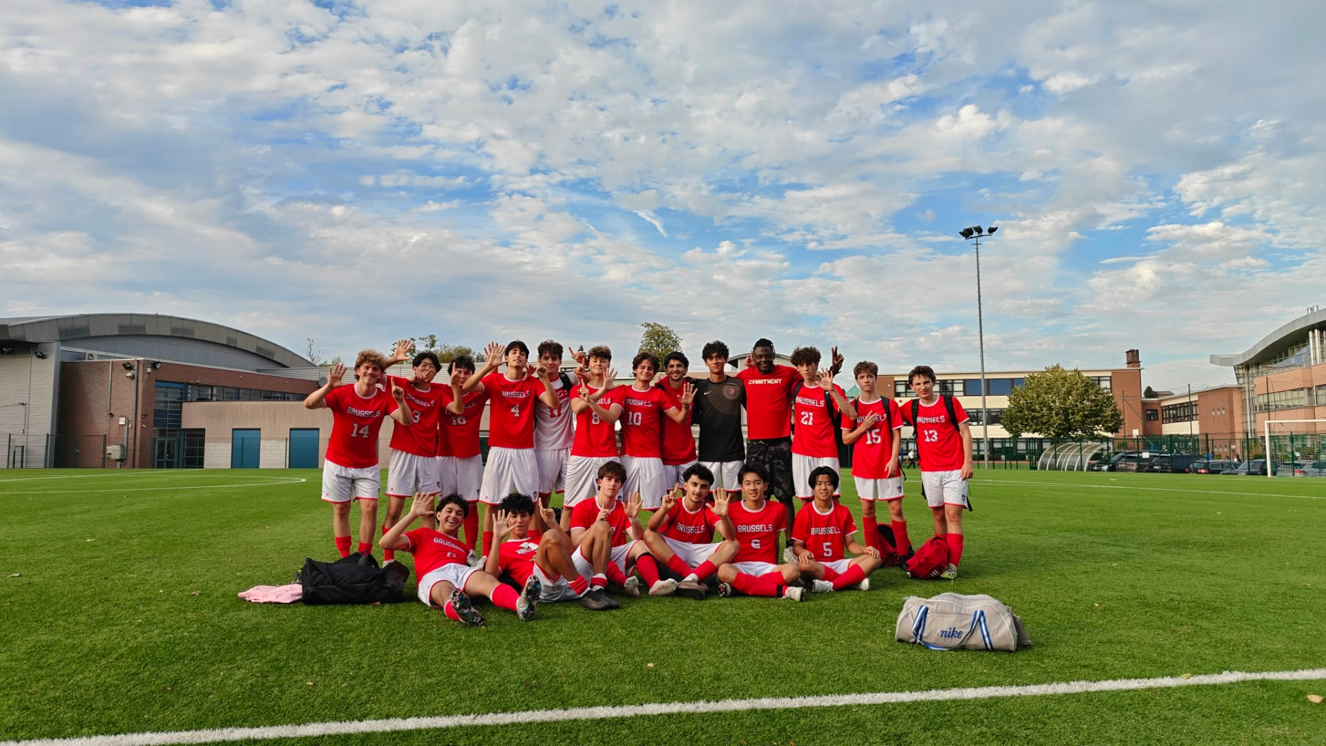 Varsity Boys Soccer on the road at St. John's and The Hague.