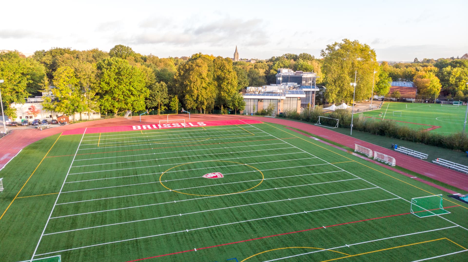 Upper Field at the International School of Brussels