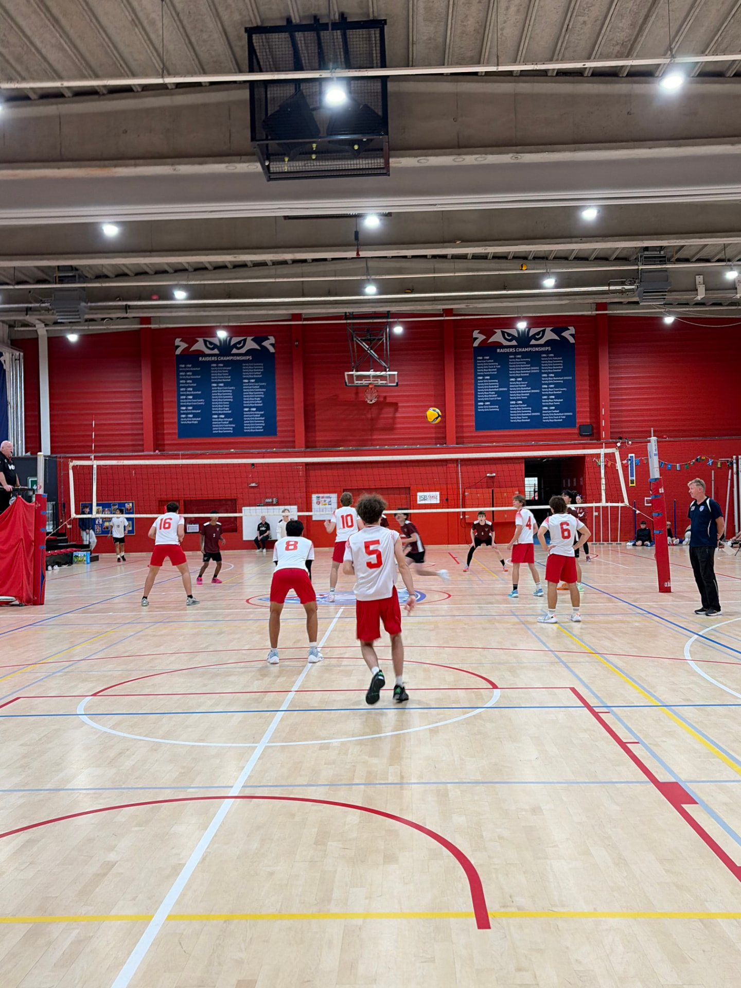 JV and Varsity Boys Volleyball Host Annual Invitational at Home