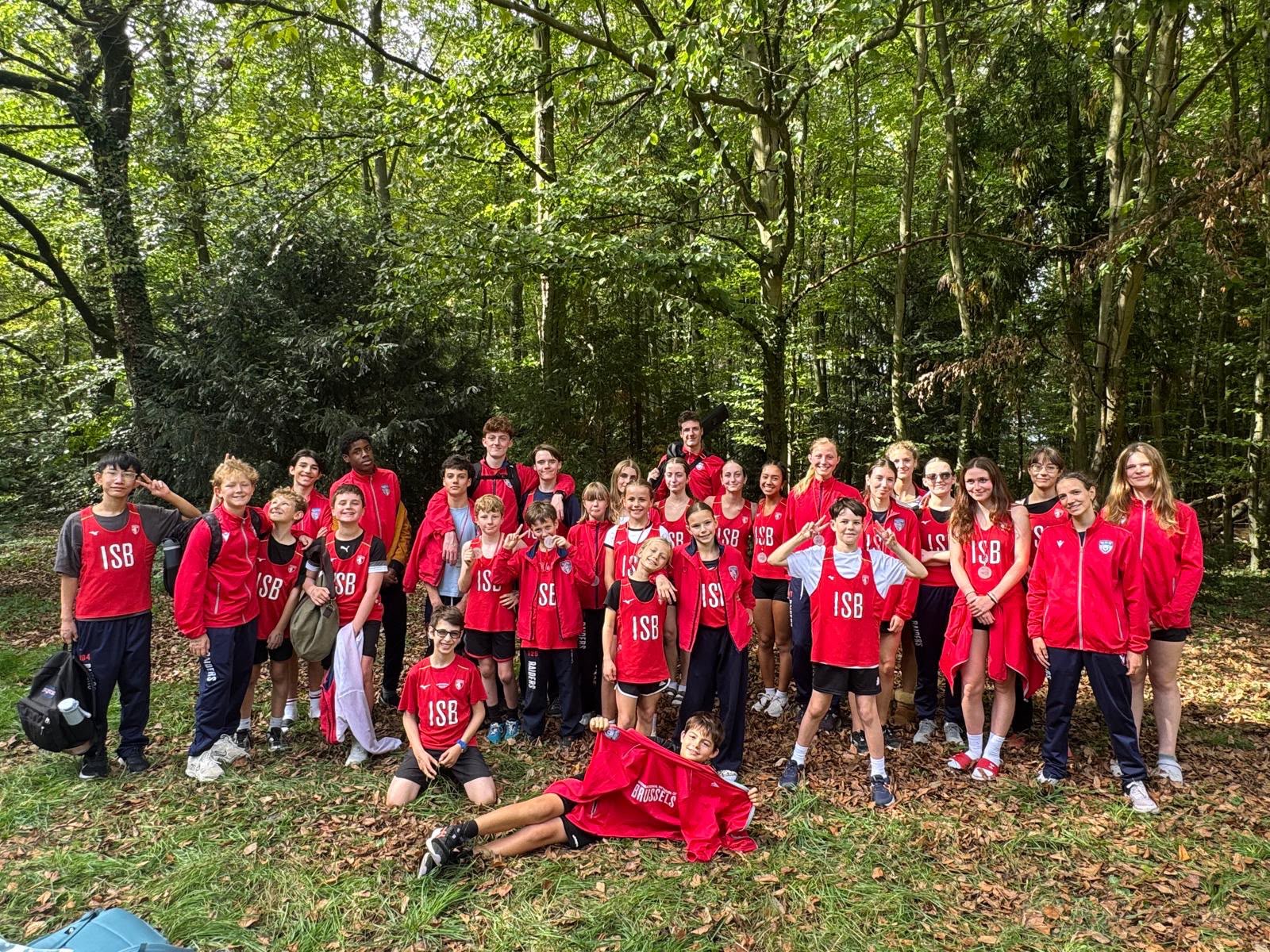 Cross Country Team in Dusseldorf for First Race of the season