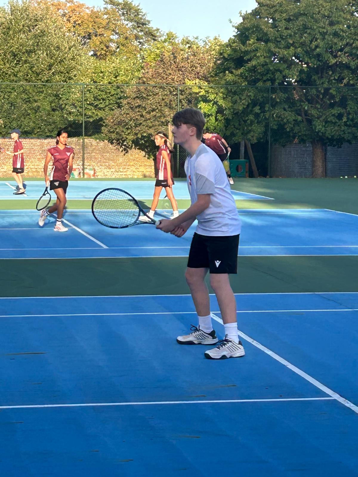 U14 Tennis With a few wins at St. John's over the weekend