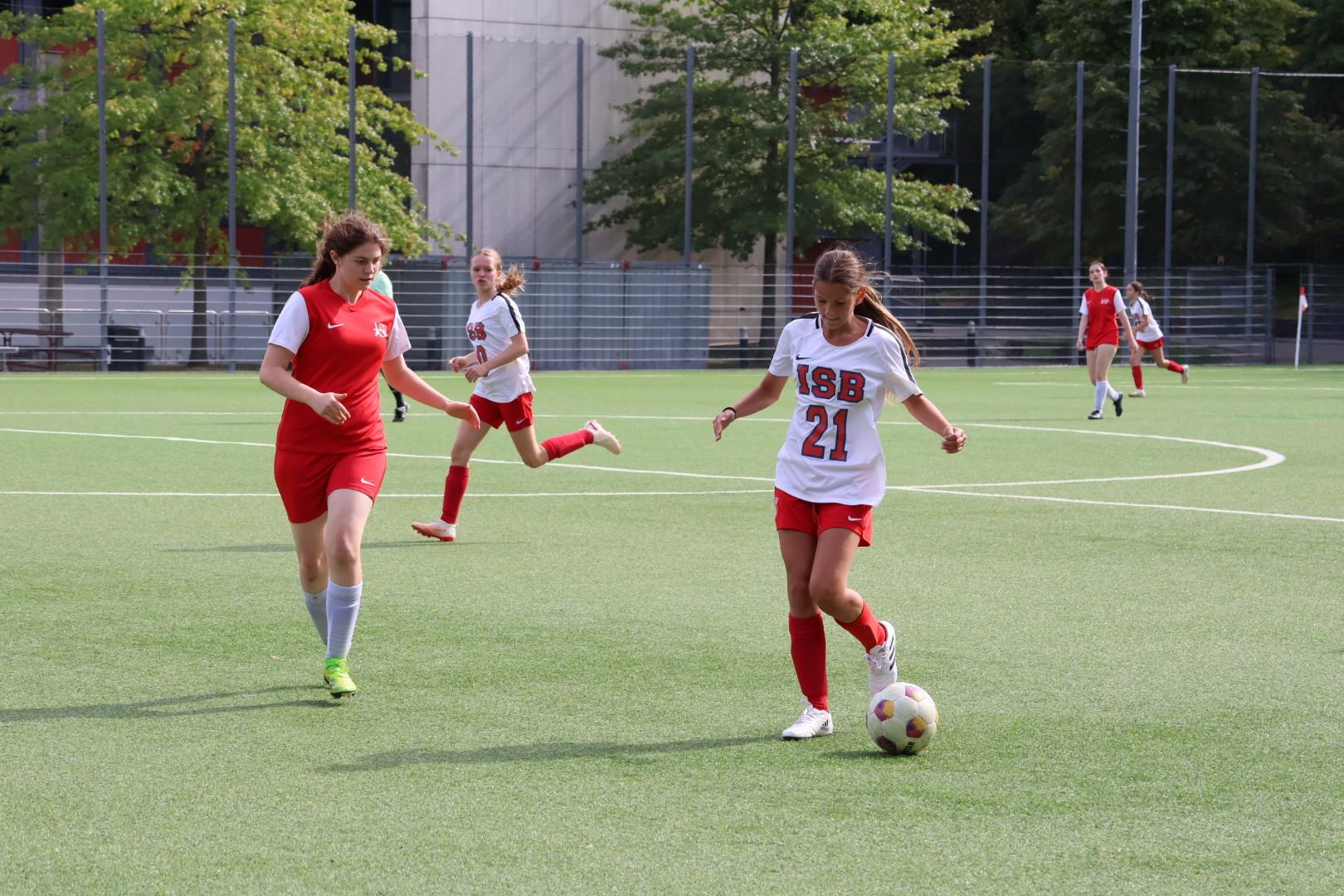 JV Girls Soccer Score 20 and record three clean sheets in Frankfurt