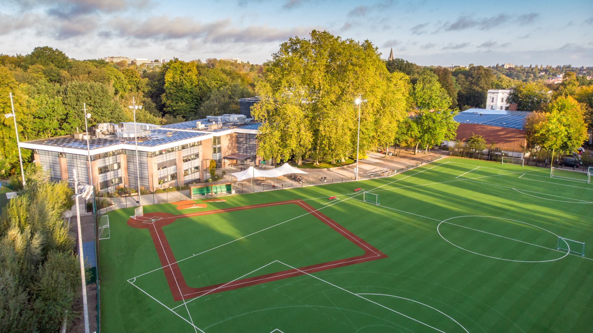 Lower Field at the International School of Brussels