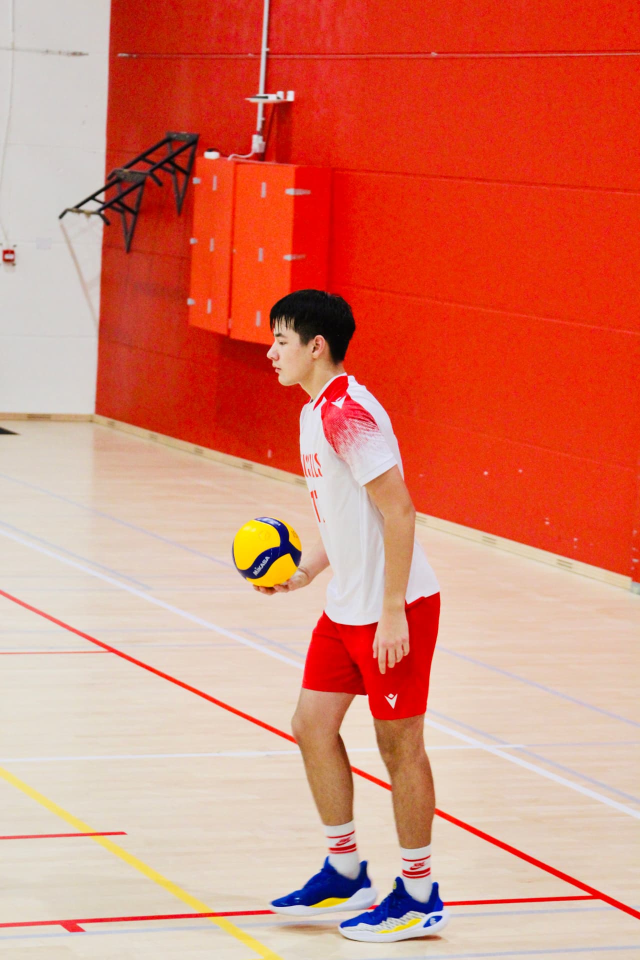 Serve routine