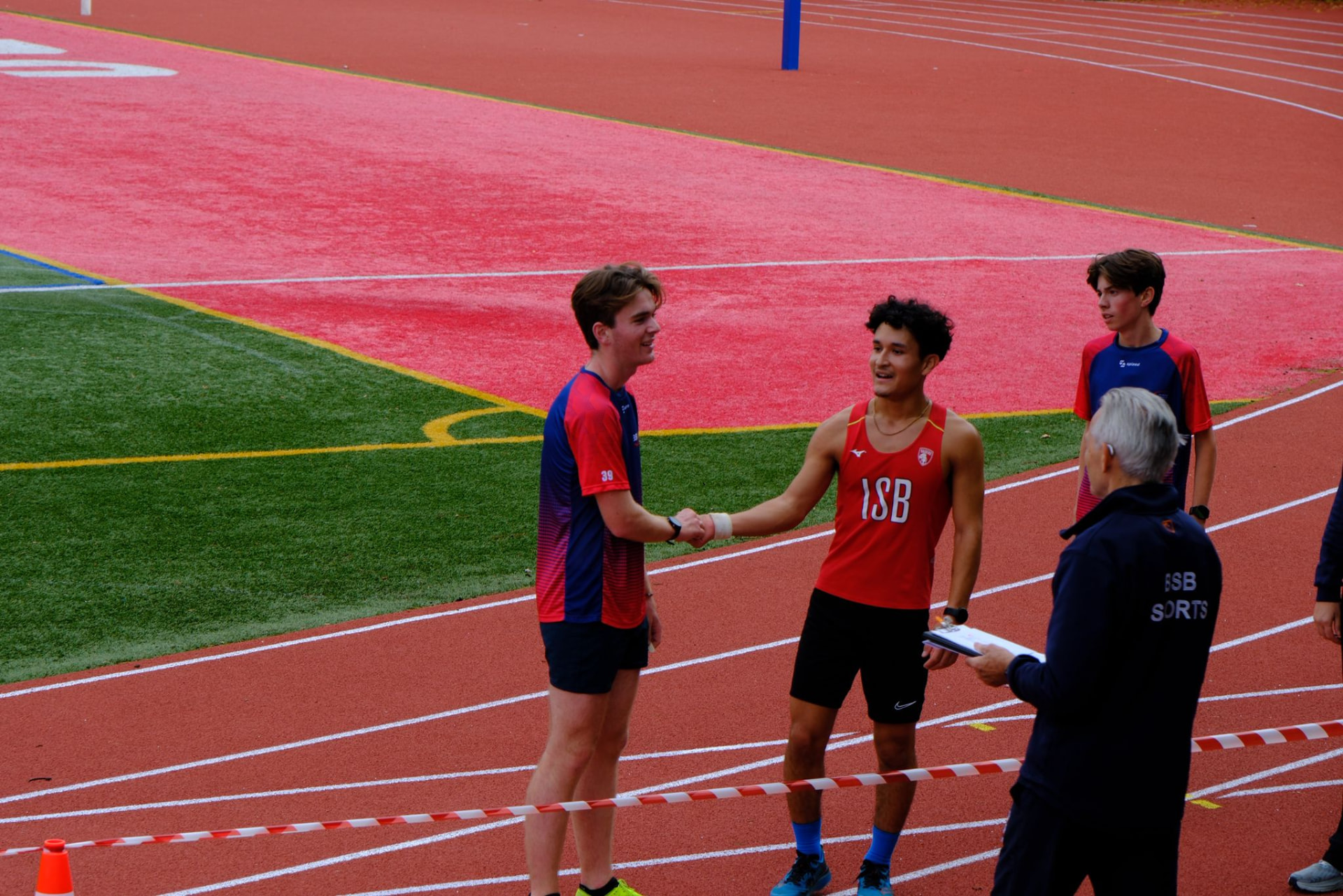 Respect at the finish