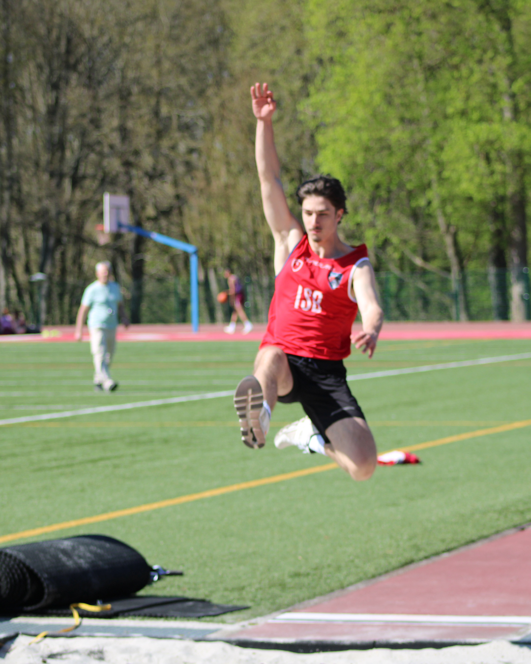 Long jump flight