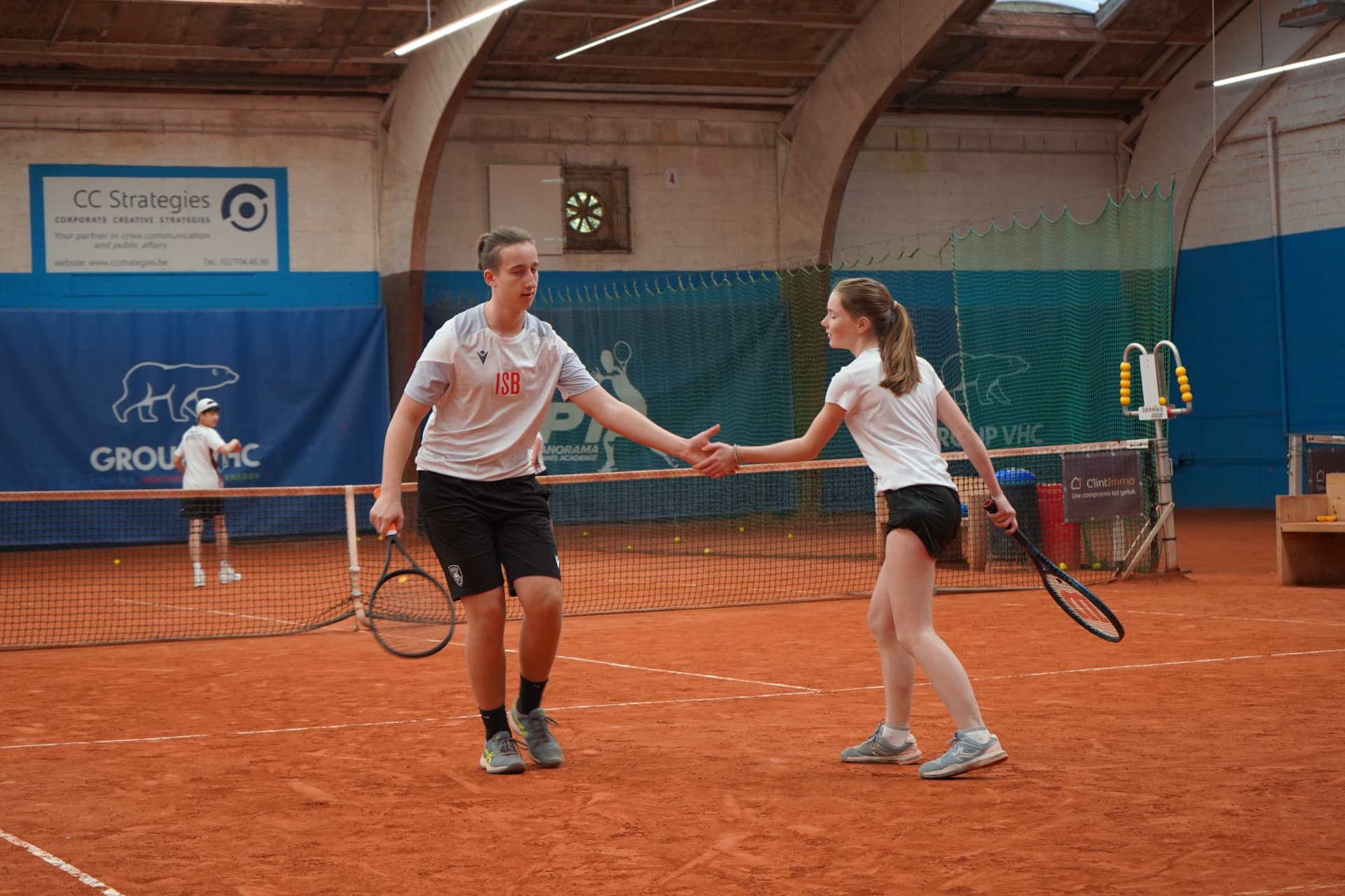 Mixed doubles partners