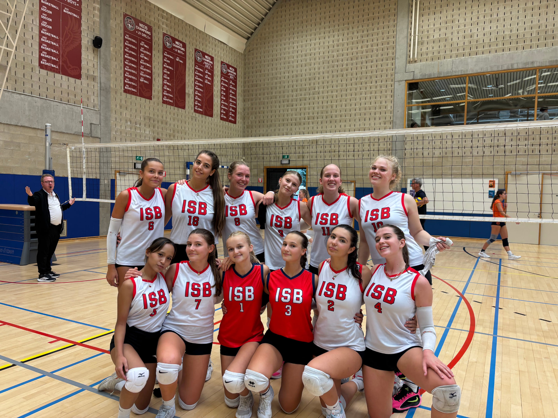 JV and Varsity Girls Volleyball in Annual Tournament in Antwerp