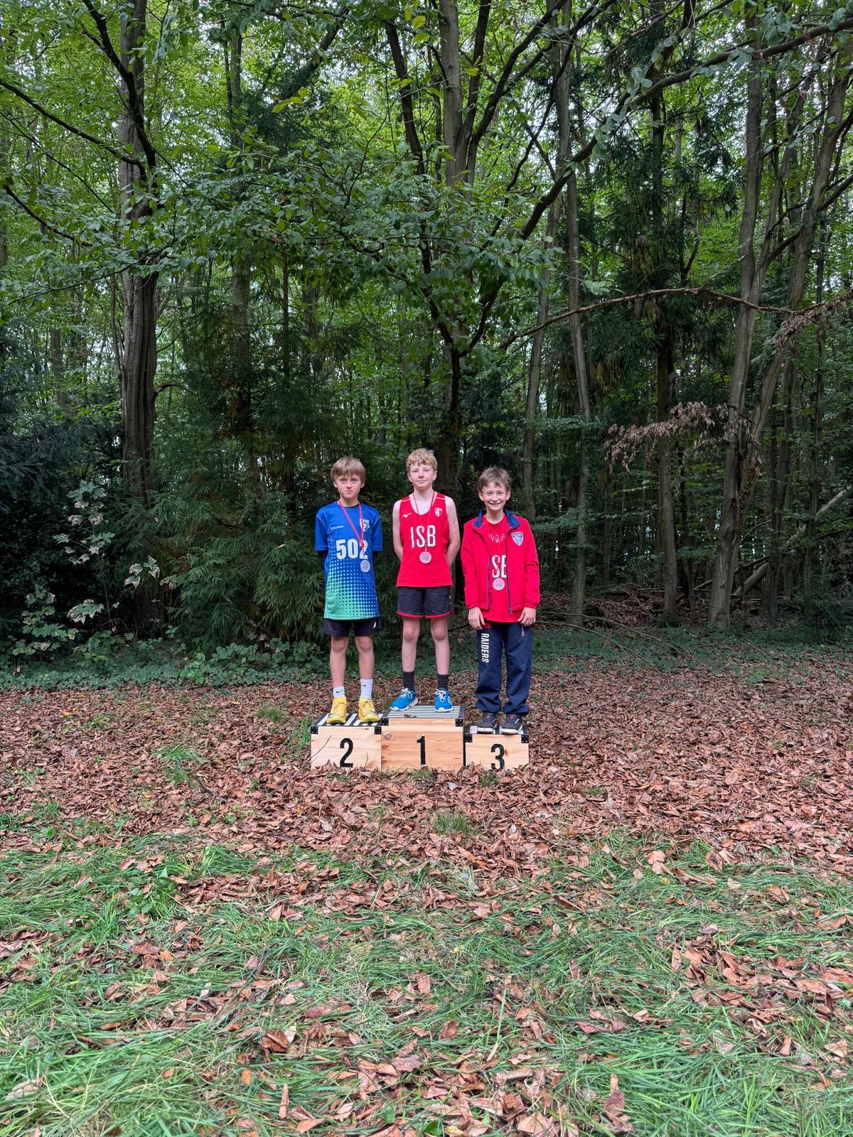 Cross Country Team in Dusseldorf for First Race of the season