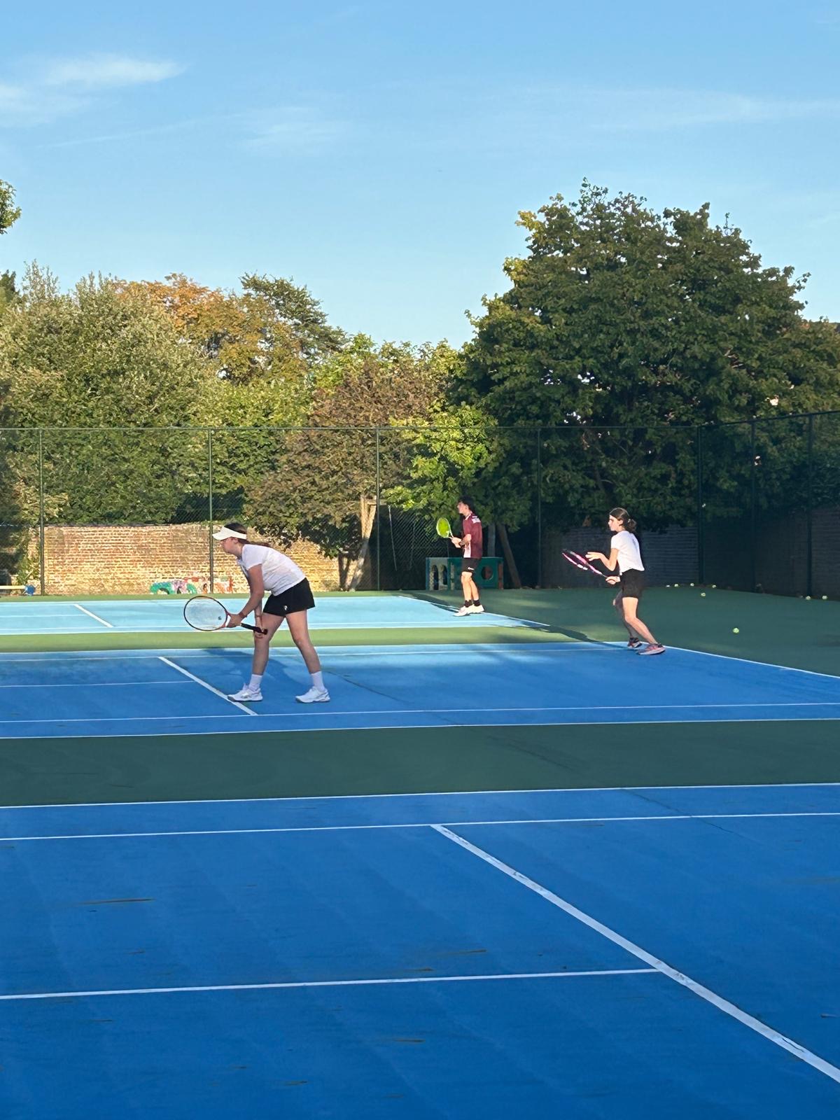 U14 Tennis With a few wins at St. John's over the weekend