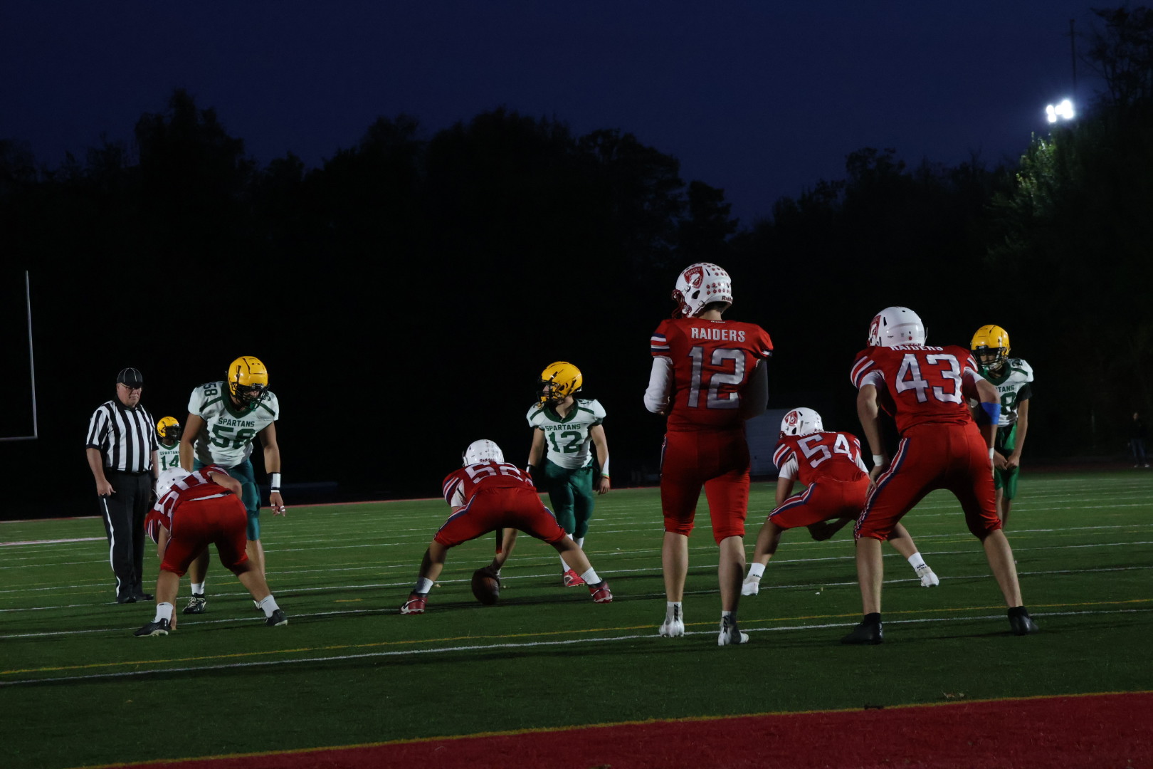 Raiders lining up against SHAPE