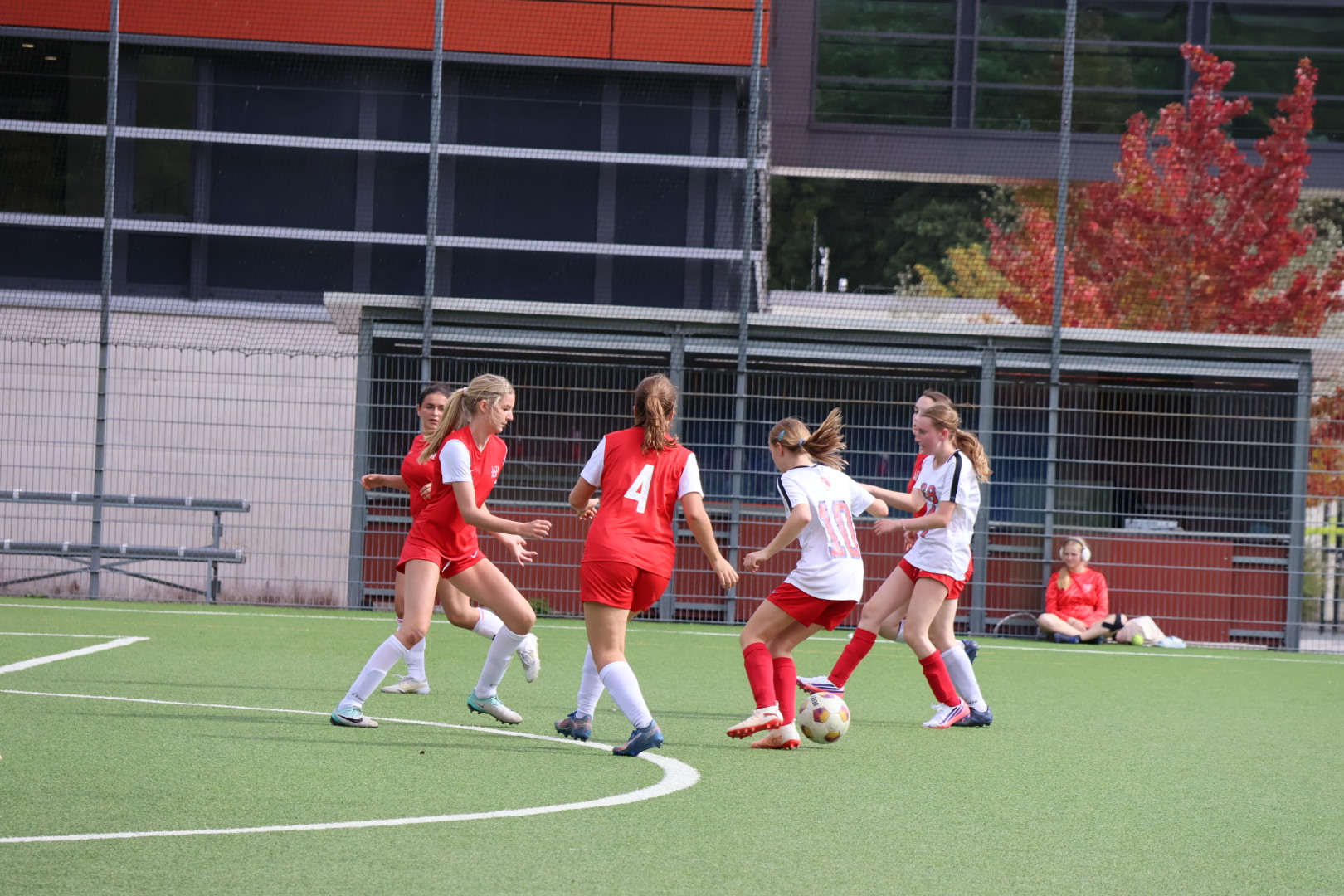 JV Girls Soccer Score 20 and record three clean sheets in Frankfurt